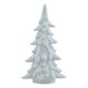 image 1 of Large Snowy Fir Tree - Resin - L13 x W20 x H35 cm - White