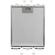 image 4 of SPARES2GO Vent Extractor Aluminium Mesh Filter compatible with IKEA Oven Cooker Hood
