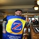 image 3 of Ozters Beer Can Costume – Novelty Fancy Dress Outfit for Adults Blue | One Size