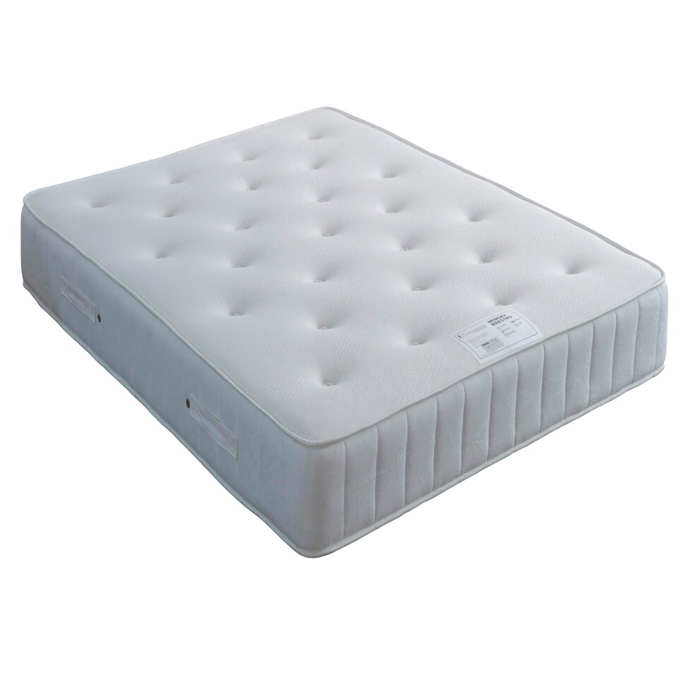 image 1 of Aurora Warmstone Velvet Ottoman Bed And Memory Maestro Memory Foam Mattress Double N/A