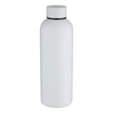 Floso Spring Stainless Steel Single Wall 750ml Water Bottle | White | White | 1