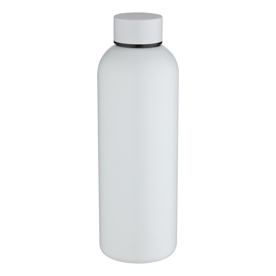 image 1 of Floso Spring Stainless Steel Single Wall 750ml Water Bottle | White | White | 1
