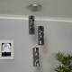 image 7 of Demeter 3 Light Smoked Glass LED Cluster Ceiling Pendant