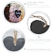 image 2 of Nicola Spring Slate Hanging Tag - Natural Rustic Kitchen Home Office Hanging Decoration Display Tag Labels Heart Design | Black | Black | 3