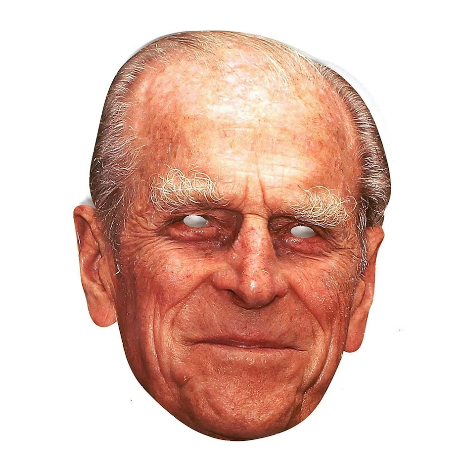image 1 of Prince Philip Face Mask Royal Family Events Celebrity Birthday Fancy Dress Party,20pcs | Blue