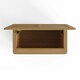 image 7 of Faire Ottoman Blanket Box in Natural Oak with Oak Top Brown