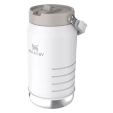 IceFlow Flip Straw 2.0 Jug 1.9L Water Bottle | White | White | 1