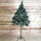 image 2 of 6ft (1.8m) Premier PVC Space Saving Christmas Parasol Tree with 408 Tips in Green