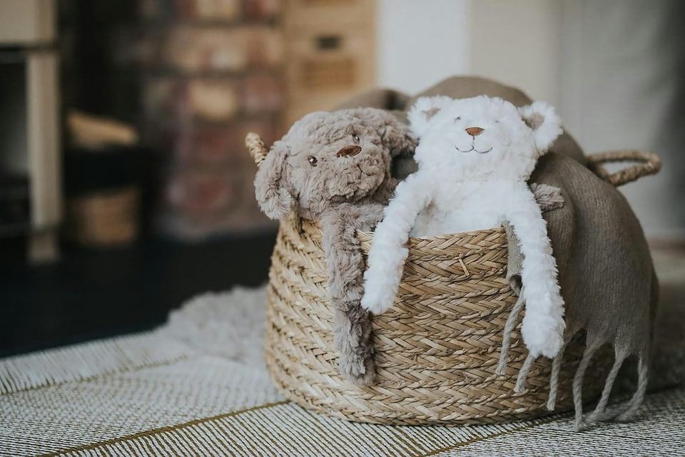 image 1 of My Dog Luxury Plush Dog Toys Bear