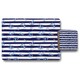 image 2 of Blue Anchors on Navy Striped Background (Placemat & Coaster Set)