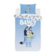 image 1 of Bluey Wave Duvet Set | Blue | Blue/White | Single | 1