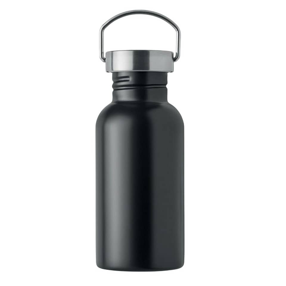 image 1 of MidOcean Florence Sing Single Wall 500ml Water Bottle - Black - One Size | Black | One Size