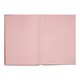 image 3 of Pack of 10 Rhino A4 48 Page Red with Pink Tinted Paper 8mm Lined with Margin Exercise Books