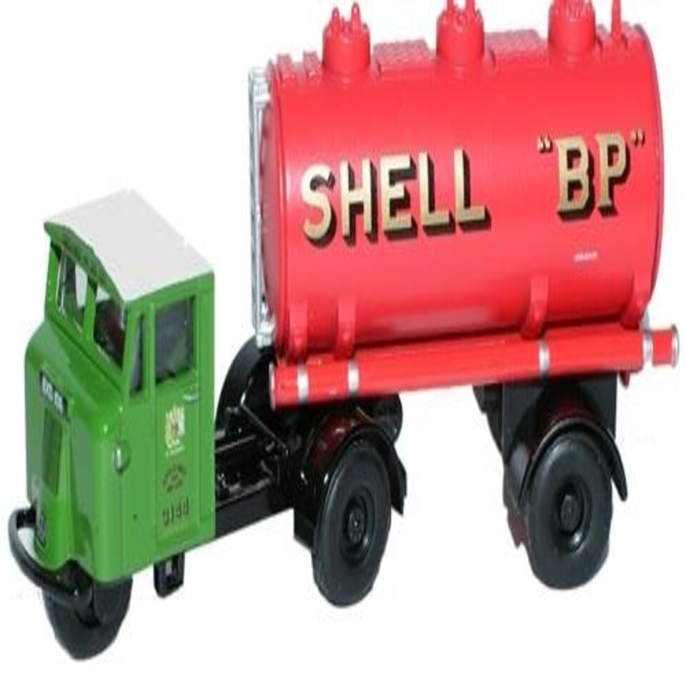 Oxford Diecast Mechanical Horse Tank Trailer Shell-Mex & BP Ltd
