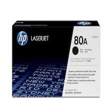 HP 80A Black Standard Capacity Toner 2.7K pages for HP LaserJet Pro M401/M425 - CF280A N/A