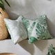 image 1 of D & D Tahiti Outdoor Cushion Cover Green