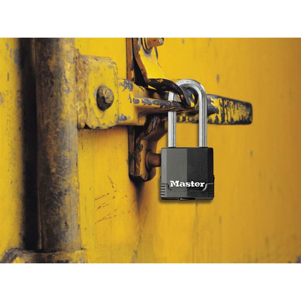image 1 of Master Lock Excell Weather Tough Padlock | Multi | Multi Colour | 1