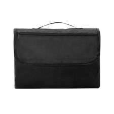 MidOcean Costa Polar Fleece Picnic Blanket | Black | Black | One Size | 1