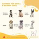 image 6 of PawHut Adjustable Wooden Pet Gate Freestanding Dog Barrier for Doorway