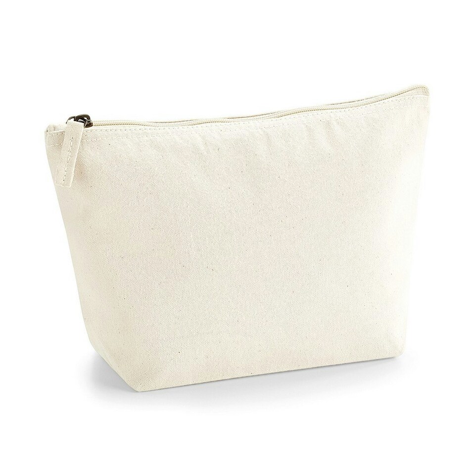 image 1 of Westford Mill EarthAware Organic Accessory Bag - Natural - L Cream