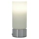 image 2 of Wyoming Satin Chrome & Glass Touch Table Lamp