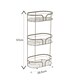 image 3 of Showerdrape Dante Beige Freestanding Floor Caddy and Mini Shower Caddy | Cream | Beige | 1