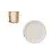 image 2 of Plate set Algon White 10 Pieces (24 Units) N/A