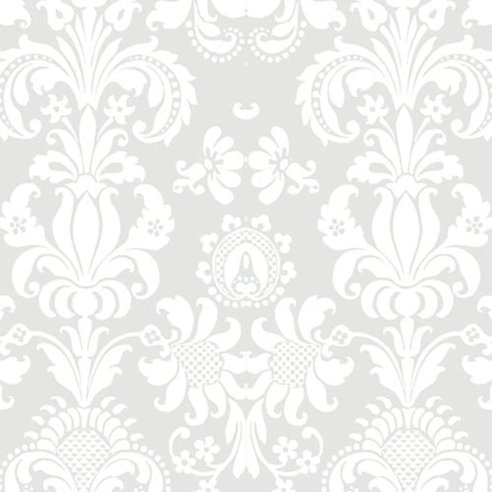 White Damask Design Large PVC Cake Photography Backdrop 137cm x 90cm