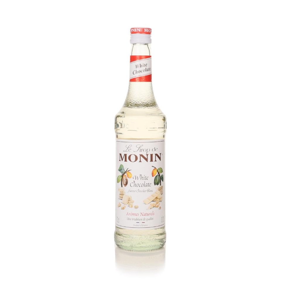 image 1 of Monin White Chocolate Chocolat Blanc Syrup | Clear