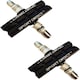 image 1 of Sport Direct Set x 2 70mm Bicycle Bike V Brake Blocks Pads