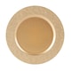 image 1 of Argon Tableware Hammered Charger Plate - 33cm - Gold