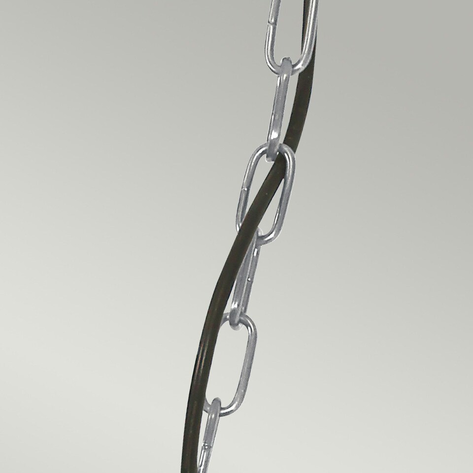 image 1 of Somerton 1 Light Outdoor Ceiling Chain Lantern Antique Nickel IP44, E27