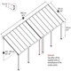 image 2 of Patio Cover Olympia 3 x 8.51 Clear - Polycarbonate - L860 x W300 x H305 cm - Grey Grey