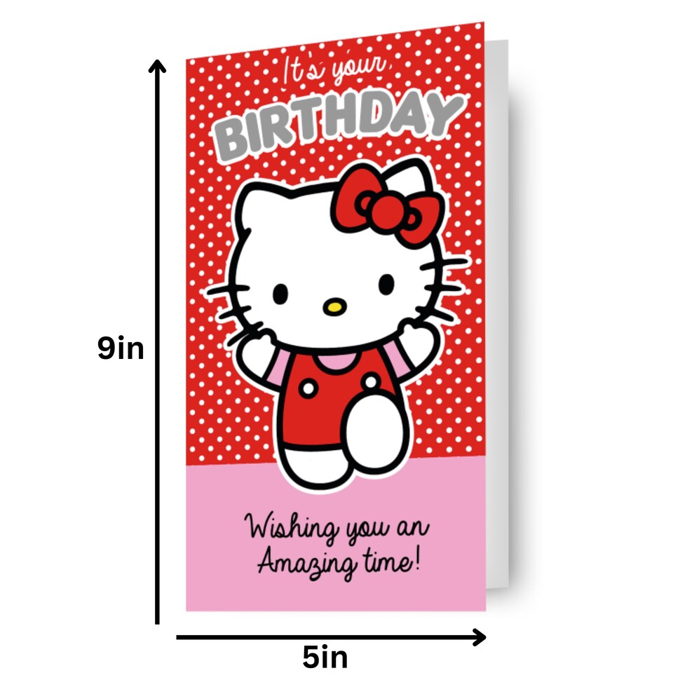 image 1 of Hello Kitty Birthday Card