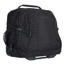 Mountain Warehouse 35L Wheelie Rucksack Carry On Backpack On Wheels Luggage Case Black