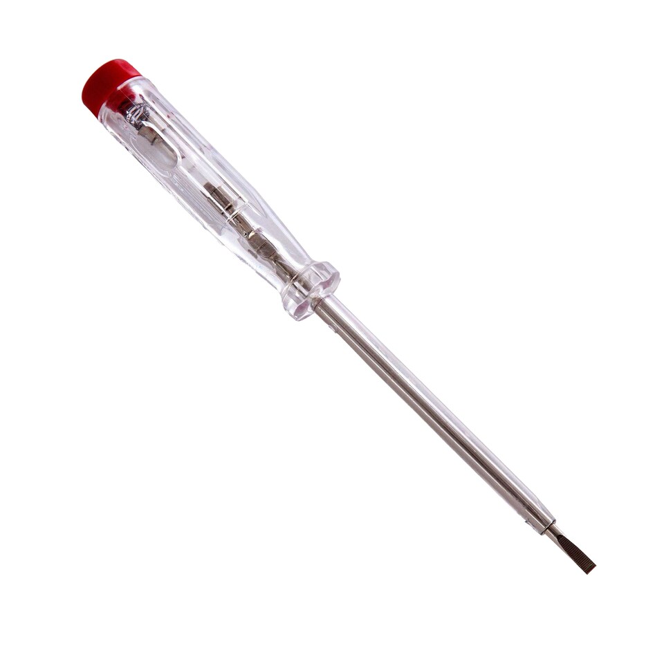 image 1 of Eclipse Electric Steel Mains Tester | Clear | Clear/Red | 105mm | 1