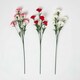 image 4 of Homescapes Artificial Carnation Spray Single Stem Set of 3, 55cm