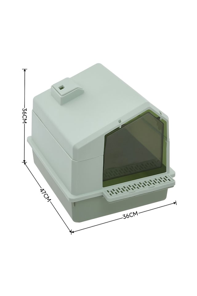 image 1 of Living and Home Cat Litter BoxAnti-Splash Design | Multi | One Size