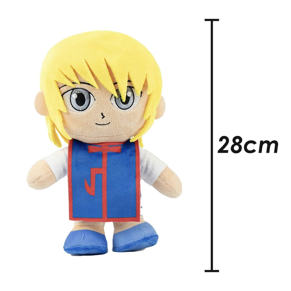 image 1 of Hunter X Hunter Kurapika Soft Toy Japanese Manga Character 28cm Multi-Coloured