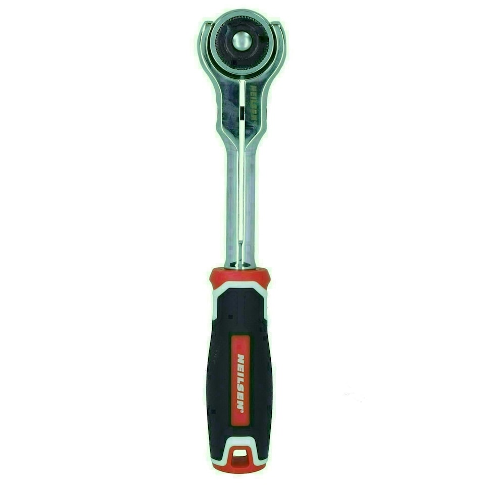 image 1 of 1/2" Drive Flexi Swivel Head Twister Reversible Ratchet Rotating Head