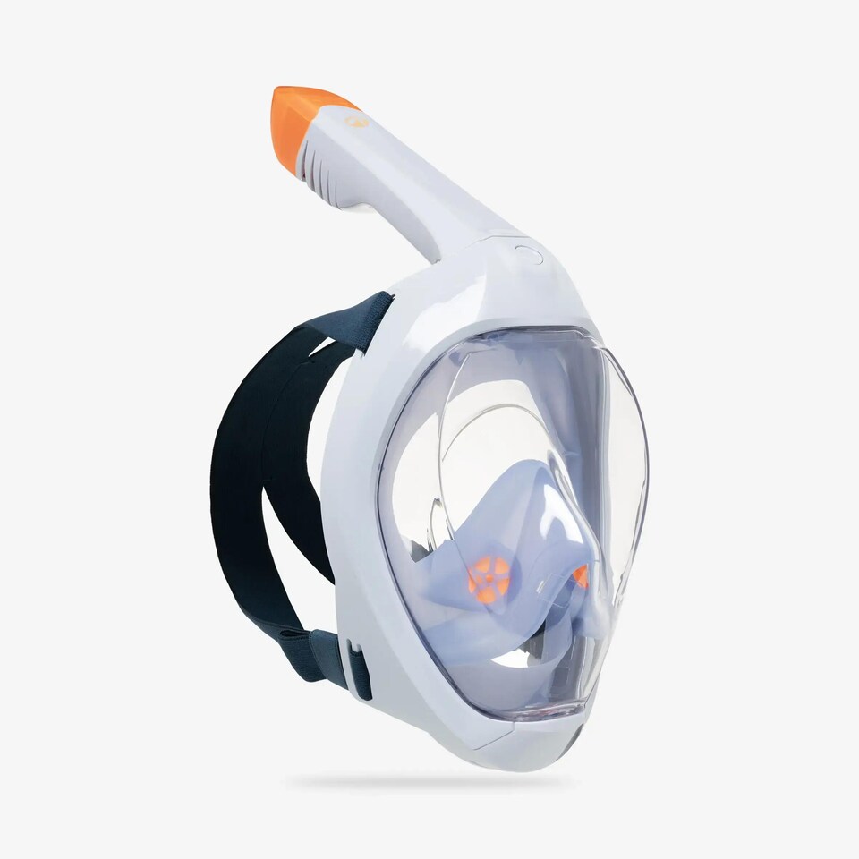 image 1 of Decathlon Adult Easybreath mask and fins snorkelling set, EASYBREATH set