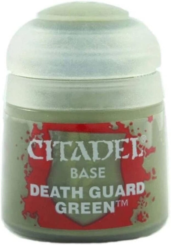 image 1 of Games Workshop Citadel Colour Base: Death Guard Green (12ml) Paint