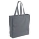 image 1 of Westford Mill Canvas Classic Shopper Bag - 26 Litres - Graphite Grey - One Size Grey