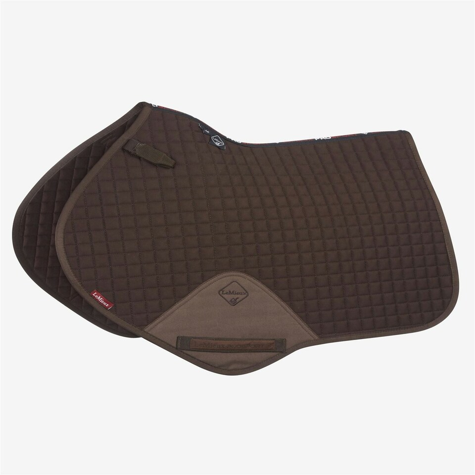 image 1 of LeMieux Cotton Close Contact Square Brown | Small/Medium