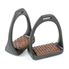 Compositi Reflex Horse Stirrups - Brown - One Size