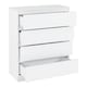 image 3 of Malvern 4 Drawer Chest White