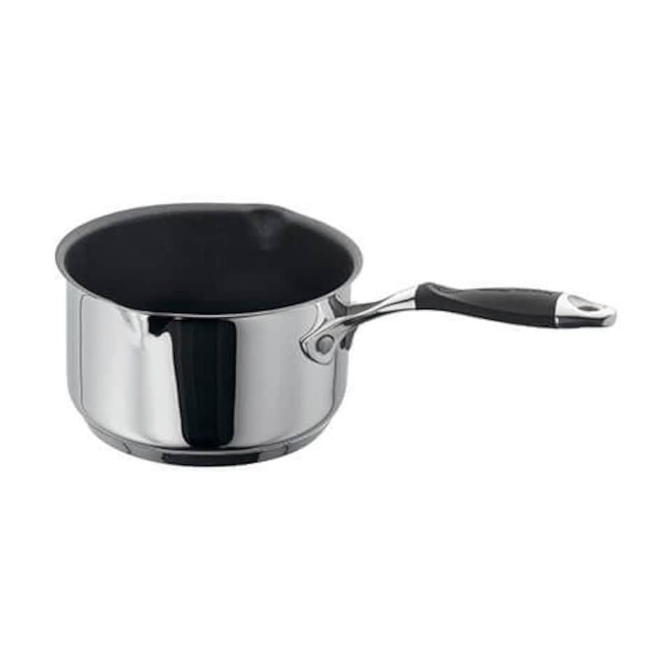 image 1 of James Martin 14cm Non-Stick Milk Pan 1L