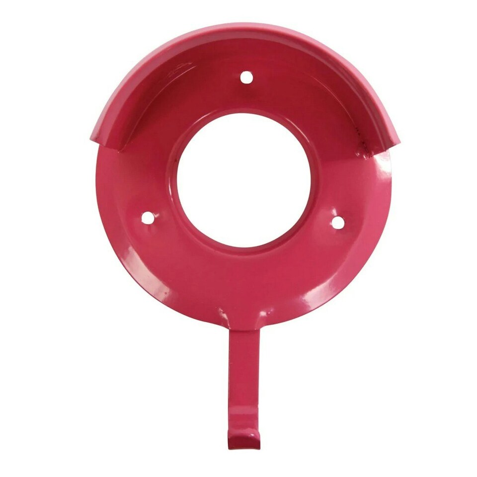 Roma Metal Bridle Rack - Red - One Size