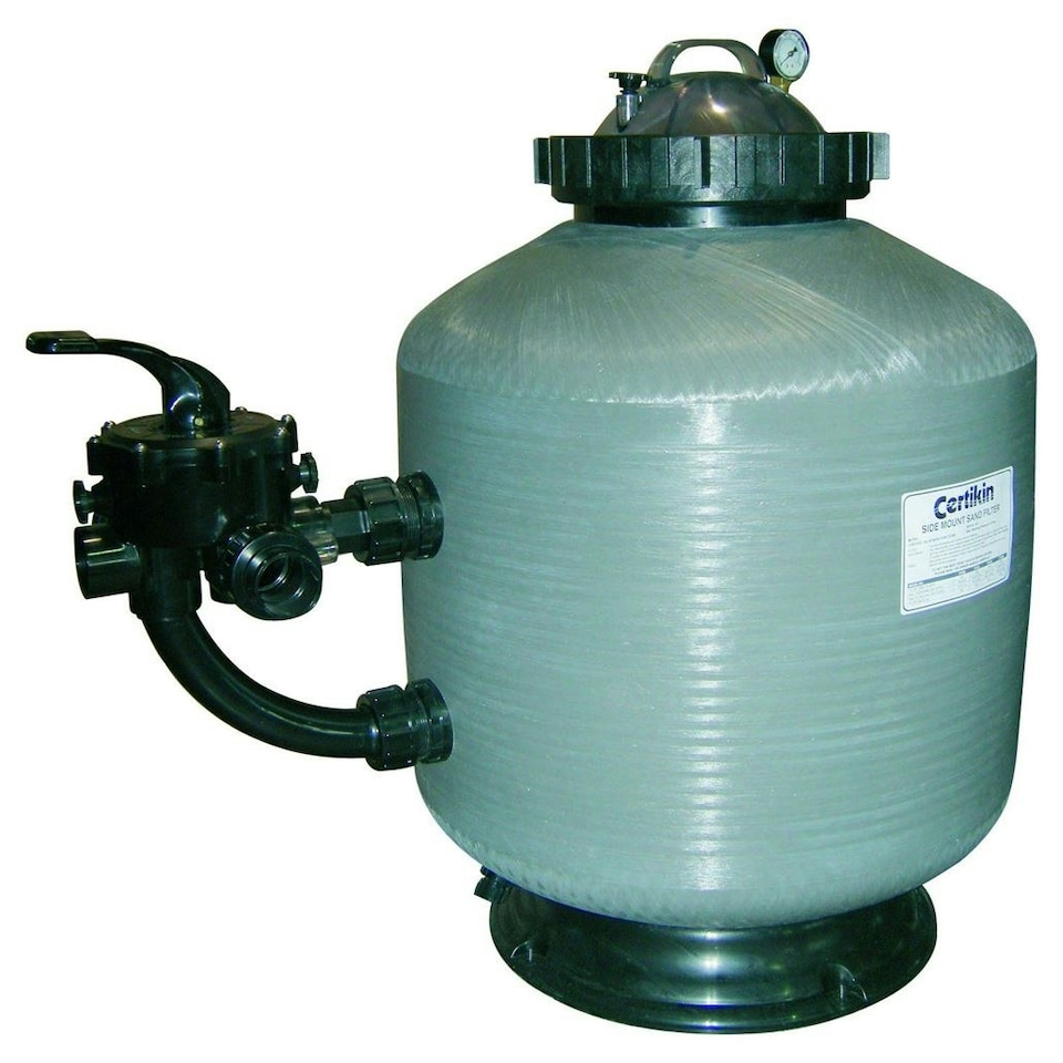 image 1 of Certikin 30" (760Mm) Vision Side Mount Filter - 21.12M³/Hr - 210Kg Sand (ZZFVS30)