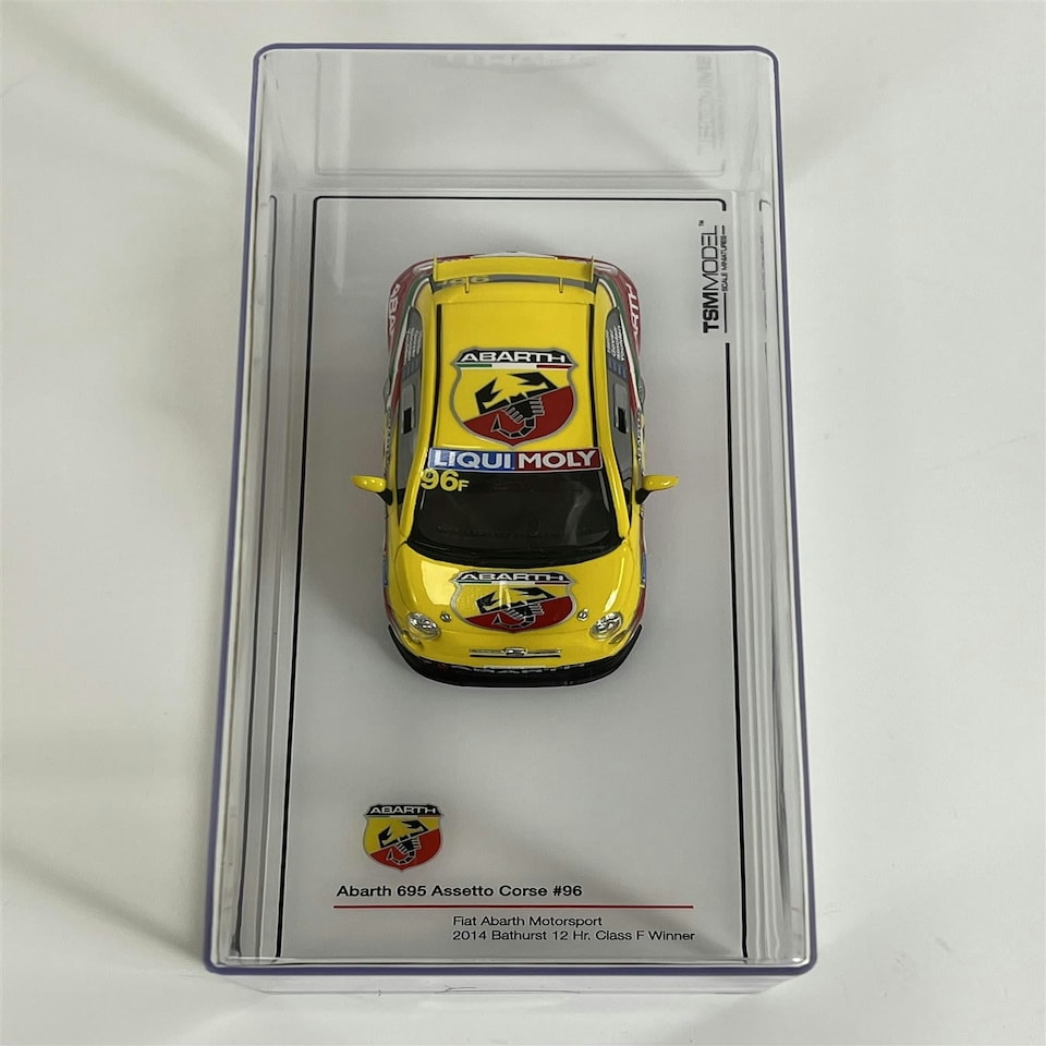 image 1 of Fiat Abarth 695 Assetto Corse #96 2014 Bathurst 1:43 TSM 430695